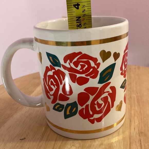 Vintage Gilded Rose Mug - Picture 9 of 9